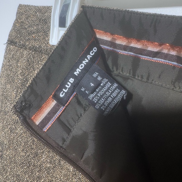 Club Monaco Brown Pencil Skirt for Work - Picture 7 of 7